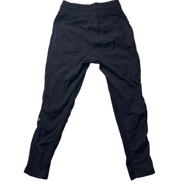 Lululemon Street to Studio Black Jogger Pants Sz 4 Women's Athleisure Stretch - Picture 2 of 6